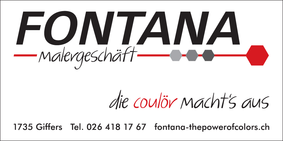 Sponsor Schwyberg Bike_Fontana Malergeschäft Giffers