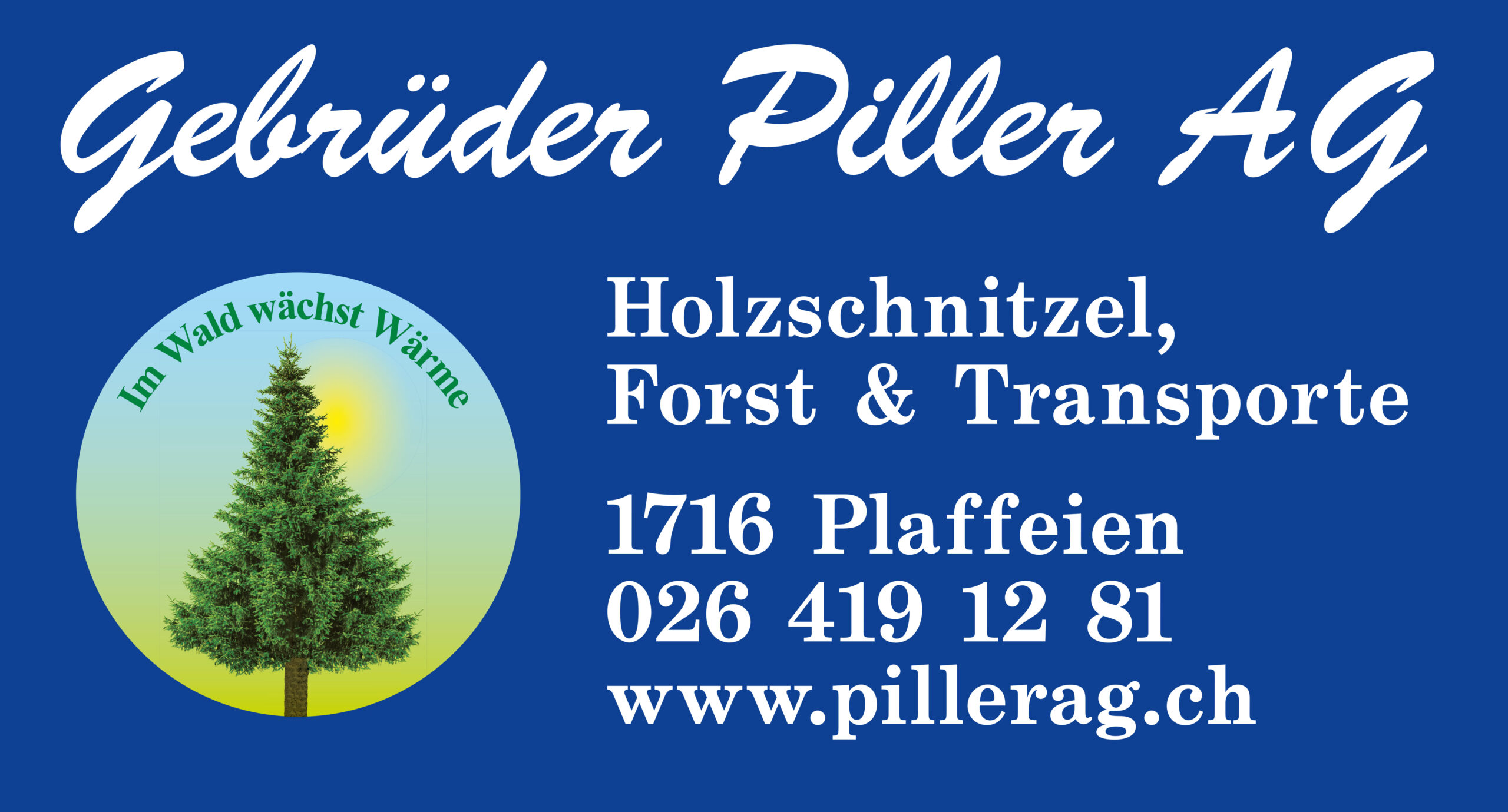Sponsor Schwyberg Bike_Gebrüder Piller AG Plaffeien